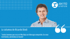 Columna Ricardo Bindi - “Campo-país y como cruzar JUNTOS el Mar Rojo como Moisés”