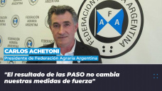 Carlos Achetoni - Presidente de Federación Agraria Argentina