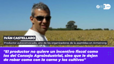 Iván Castellaro - Productor autoconvocado, uno de los organizadores de la asamblea en Armstrong