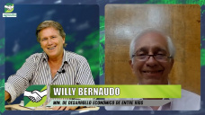 E. Ríos el lugar donde + proteína animal / mt2 se va a producir para el Mundo; con Willy Bernaudo - Min. des. econ.