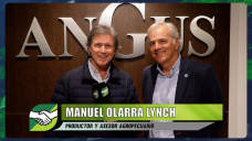 Contagiando el #BoomGanadero con la camiseta Angus a los más jóvenes; con M. Olarra Lynch - productor