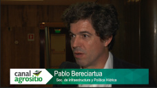 “La hidrovía continental es viable; una cinta logística norte-sur de Arroyito a Catriló”; con P. Bereciartua