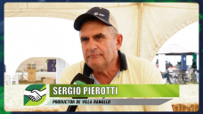 El Productor que con Sistema mixto y venta de Nov. de 500 Kg de exportación venció a la seca; con S. Pierotti