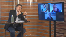 La mañana en la que empresario del agro y economista debatieron con Periodistas; con C. Zuchovicki y R. Yapur