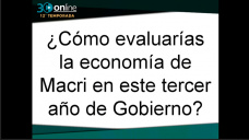 30 online B6: ¿El Campo el que más aprueba la gestión económica de Macri?; por R. Bindi