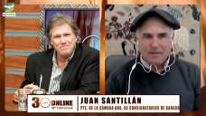 Se complicó la Ganadería, mucha seca y baja del consumo interno; con Juan Santillán - consignatario