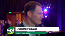 Argentina en la pole position agropecuaria de Bayer; con Christophe Dumont -Pres.
