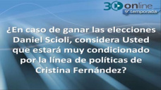 30 online B4: Si Scioli gana ¿será sciolista ó kirchnerista?
