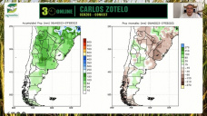 ¿Indicios de retorno de lluvias y retirada de una Niña debilitada?; con Carlos Zotelo - climatólogo-Conicet
