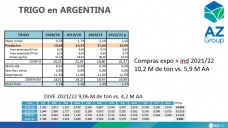 Trigo: Con buena cosecha 21/22 se puede exportar más, con Lorena D´Angelo - Clínica de Granos
