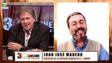 Correlación positiva entre -interés por Campos- y -fin del kirchnerismo-; con Juan J. Madero - L.J.Ramos