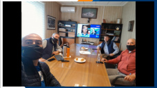 Postales de productores capacitándose en tiempos de virtualidad