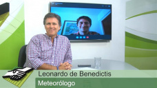 TV:  Clima, ¿qué va a pasar en adelante con lluvias y seca?; con Leo De Benedictis