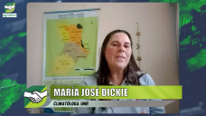 Lluvias a cosecha, Niño debilitándose, y 55% de probabilidad La Niña; con María J. Dickie - Clima INTA