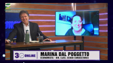 Con 70% de brecha es imposible producir y con 100% te voltea un gobierno; con Marina Dal Poggetto - economista