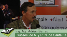 TV: ¿Por dónde pasa el crecimiento agrícola de Santa Fe?; con A. Barrau - Subsecr.