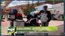 Te compartimos el SUEÑO de un Veterinario de viajar en moto de Ushuaia a Alaska; con Willy Ben