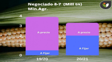 Maíz: si bien julio no terminó.. el mercado climático por ahora tuvo muy poco desarrollo. Podemos tener alguna sorpresa de último momento?, con Paulina Lescano 