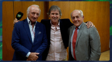 Enrique Erize y Raúl Dente el dúo Campeón del TRIGO y cómo jugar -goleando y atajando- a la vez