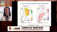 91% probabilidad Niña para último trimestre y 50% que siga hasta el verano; con Gabriela Marcora - SMN