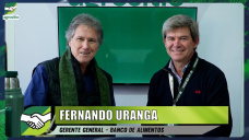 Banco de Alimentos llegando a más de 360.000 personas con 6.500.000 Kg de alimentos; con F. Uranga - Gte Gral