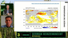 OJO con el Clima: se instala un Sistema de bajo presión con lluvias de gran cobertura; con Germán Heinzenknecht - meteorólogo