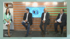 Hidalgo, Romero, Melo, Tapia, Bartoli, y Bindi debatiendo la Comunicación del Campo