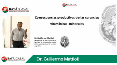 Ganadería y consecuencias productivas de las carencias vitamínico-minerales; con Guillermo Mattioli