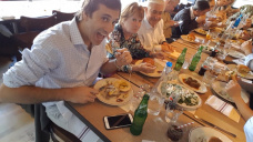 TV: ¿Qué opinan de la Carne sintética 27 productores en un restó de San Francisco?