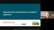 Repensando las oportunidades de la Vitivinicultura en la postpandemia; con Prof. Javier Marino - UNCuyo