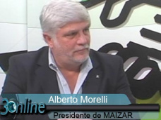 30 online: ¿Qué pasará con la siembra de Maíz 2013?; con A. Morelli - Pte. de MAIZAR
