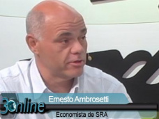 30 online: La inflación que sufre el Campo en UDS hoy es mayor al 30