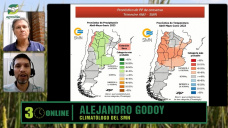 ¿El clima ante un patrón de circulación de gran escala generador de lluvias?; con A. Godoy - Climatólogo SMN