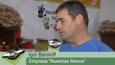 TV: Alimentos artesanales de la empresa familiar “Nuestras Manos”; con I. Baratoff