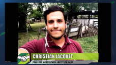 Enseñando campo y alimentos en Agrotécnica a 10 cuadras del centro de Moreno; con Christian Jacquet 