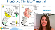Se vienen 2 golpes pluviométricos de 10 a 20 y de 20 a 40; con Gabriela Marcora - SMN 