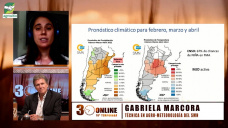 ¿Lluvias por debajo de la media y Niña hasta el invierno?; con Gabriela Marcora - SMN