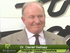 AgroDirig. TV: Argumentos para debatir con los que quieren cambiar la Constitución; con D. Sabsay - Constitucionalista