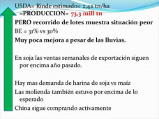 TV: ¿Cuanto puede bajar la producción de maíz en USA?, por Paulina Lescano - Clínica de Granos