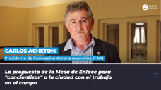 Carlos Achetoni, presidente de Federación Agraria Argentina (FAA)