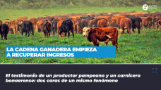 La cadena ganadera empieza a recuperar ingresos El testimonio de un productor pampeano y un carnicero bonaerense: dos caras de un mismo fenómeno 