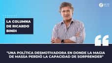 Columna Ricardo Bindi: “Te comparto una reflexión filosófica: El que se calienta pierde
