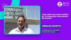 Heraldo Moyetta, presidente de la Sociedad Rural de Río Cuarto.