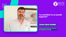 Juan Cruz Muriel, gerente del Servicio Técnico de Biogénesis Bagó
