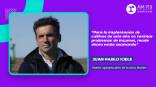 Juan Pablo Ioele, asesor agropecuario de la zona Núcleo.