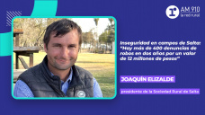 Joaquín Elizalde, presidente de la Sociedad Rural de Salta 