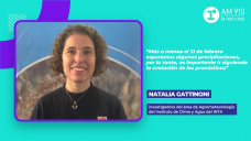 Natalia Gattinoni, investigadora del área de Agrometeorología del Instituto de Clima y Agua del INTA