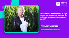 Paulina Lescano, especialista en mercado del Agro