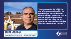 Jorge Ledesma - Director y religioso de la escuela Agrotécnica Salesiana (EAS) Carlos M. Casares, del Valle