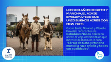 Los 100 años de Gato y Mancha, el viaje emblemático que unió Buenos Aires con New York